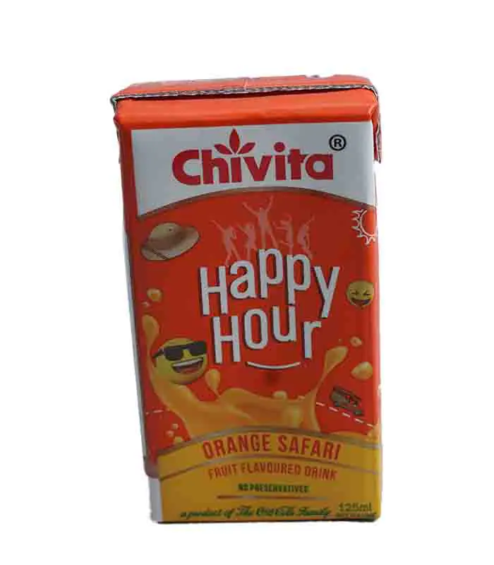 Happy Hour Orange Safari 125ml (Pack)